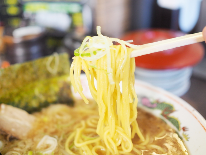 麺リフトwithネギ