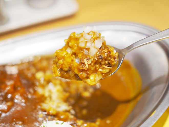 スパイシーのカレー