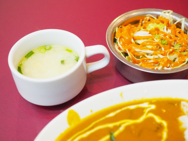 本日の日替わりカレー＠緑橋のナマステ・ガネーシャ・マハル