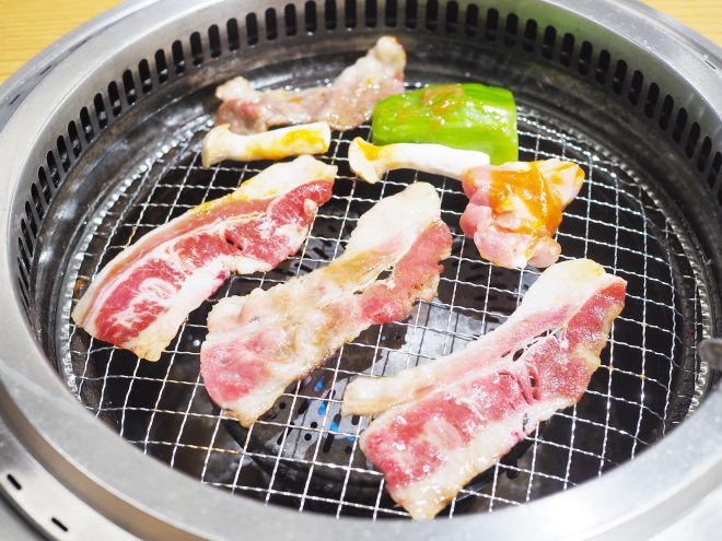 豚カルビ&鶏味噌ランチ＠かみむら牧場・守口南寺方店