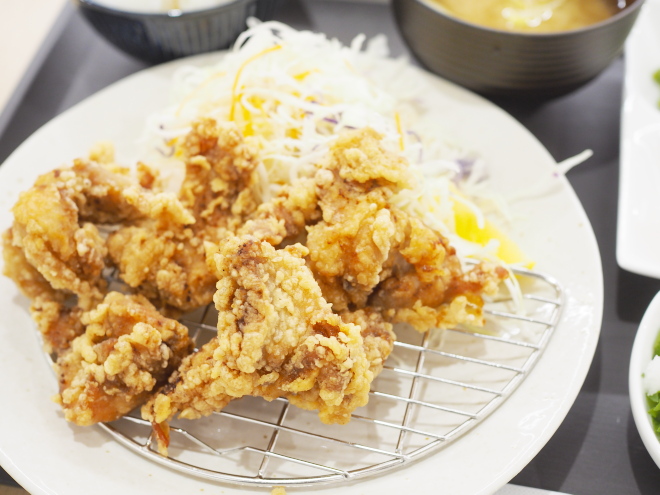 唐あげ定食