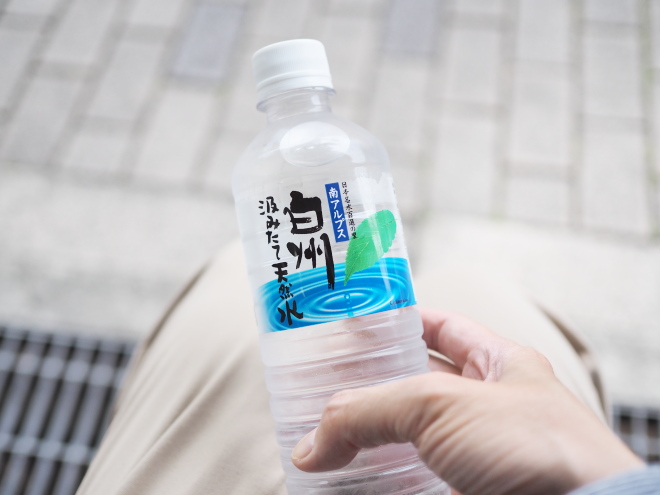 白州汲みたて天然水500ml