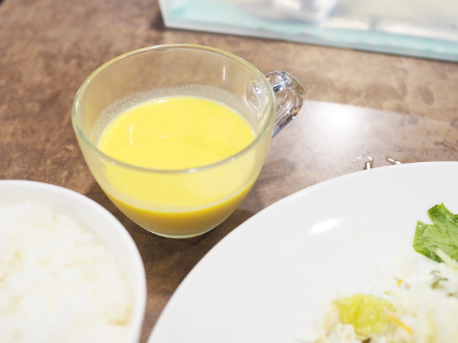 洋食ふくもとのコーンスープ