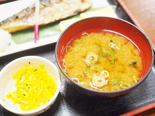 サバ塩焼定食