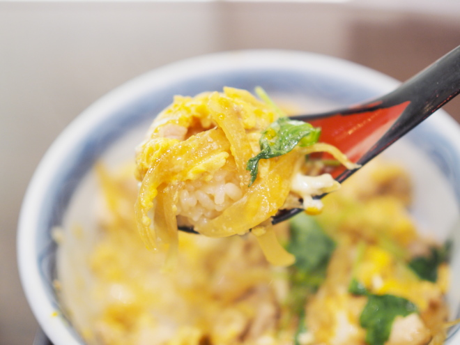 正流・田舎そばの親子丼